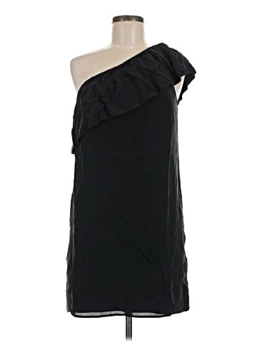 Madewell Silk One-Shoulder Dress (view 1)