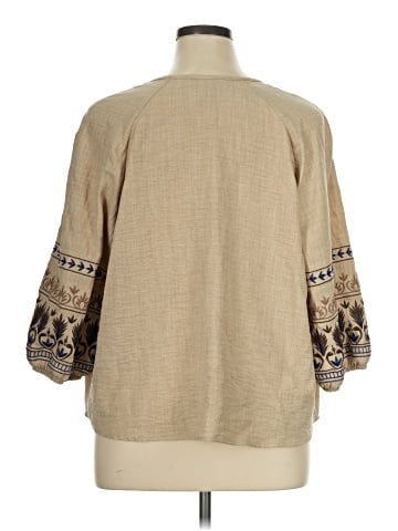 Olivia & Martin 3/4 Sleeve Blouse (view 2)