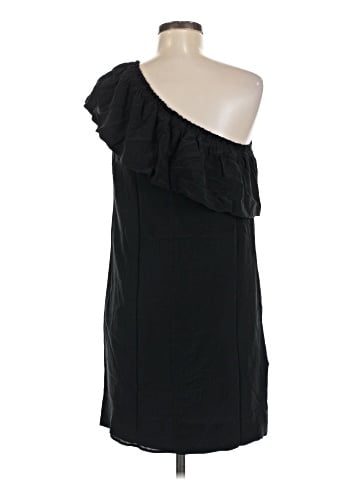 Madewell Silk One-Shoulder Dress (view 2)
