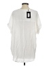 Thread White Short Sleeve Blouse Size S - photo 2