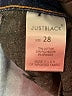 Just Black Color Block Blue Jeans Size 28 waist - photo 8