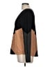 Chico's Color Block Brown Pullover Sweater Size Med (1) - photo 5