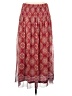 Max Studio Paisley Aztec Or Tribal Print Graphic Red Casual Skirt Size M - photo 1