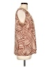 Susan Graver Brown Sleeveless Blouse Size L - photo 4