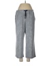 Lands' End Chevron-herringbone Gray Casual Pants Size L - photo 1