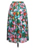 J.Crew 100% Polyester Tropical Green Casual Skirt Size 00 - photo 2