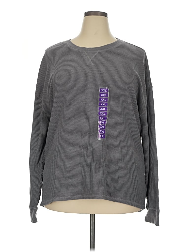 Seven7 Sweatshirt In Gray