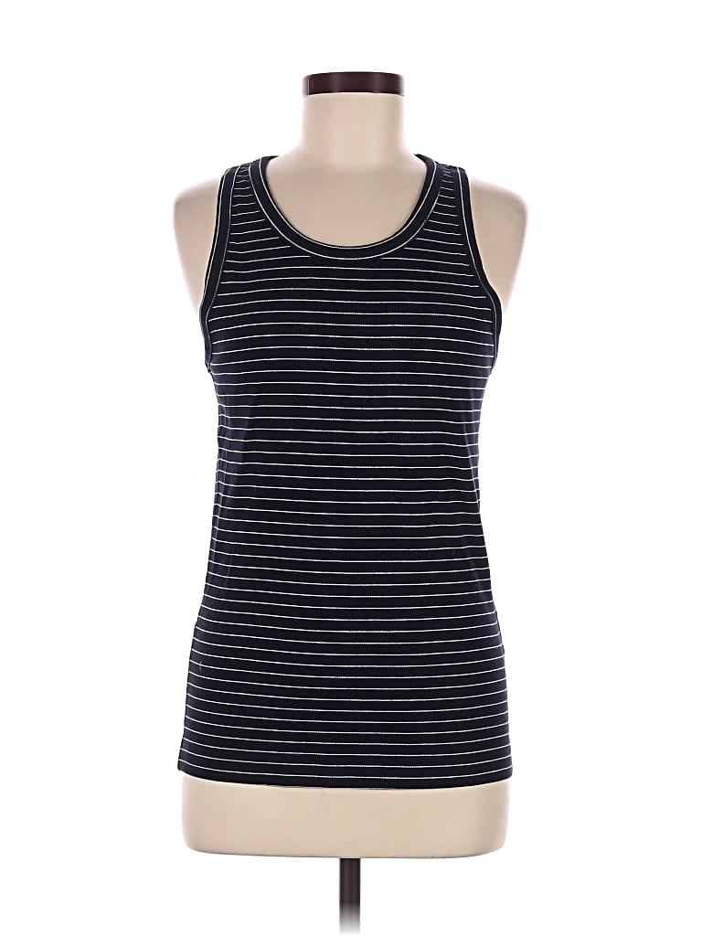 Pre-owned Cos Sleeveless Top Blue Scoop Neck Tops