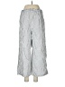 Max Studio Stripes Silver Linen Pants Size S - photo 2