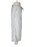 Max Studio Stripes Silver Linen Pants Size S - photo 4