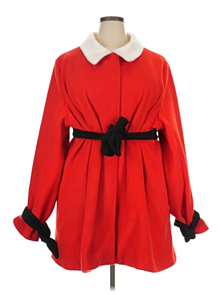 Pre-owned Smak Parlour Coat In Red