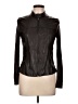 Moda International 100% Leather Black Leather Jacket Size L (estimated) - photo 1