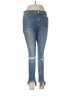 Zara Basic Hearts Blue Jeans Size 4 - photo 1