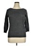 Worthington Metallic Gray Pullover Sweater Size XL - photo 1