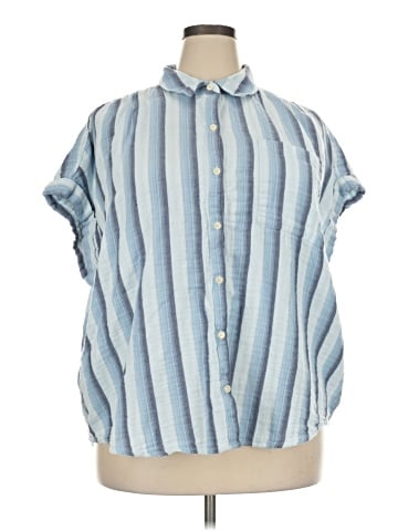 Style&Co Sleeveless Button-Down Shirt (view 1)
