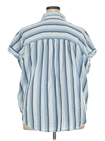Style&Co Sleeveless Button-Down Shirt (view 2)