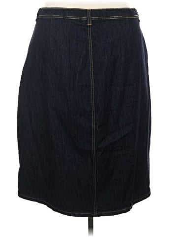 Cj Banks Denim Skirt (view 2)