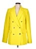 DKNY Solid Yellow Blazer Size 12 - photo 1