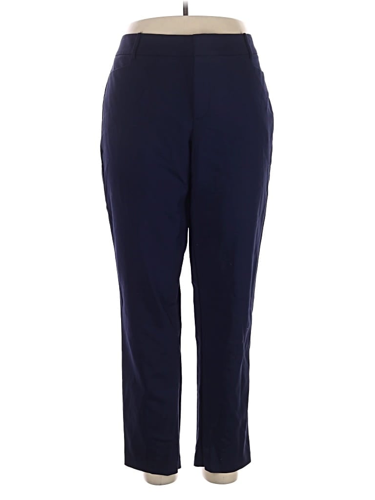 Pre-owned Eloquii Casual Pants In Blue