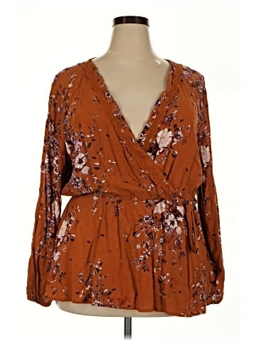 Maurices Long Sleeve Blouse (view 1)