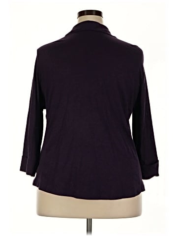 Cato 3/4 Sleeve Button-Down Shirt (view 2)