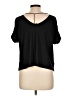 Lavish 100% Polyester Black Short Sleeve Top Size L - photo 2