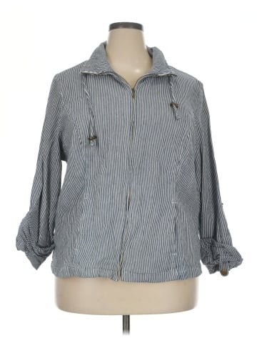 Cj Banks 3/4 Sleeve Button-Down Shirt (view 1)