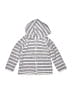H&M 100% Polyester Silver Zip Up Hoodie Size 3T - photo 1