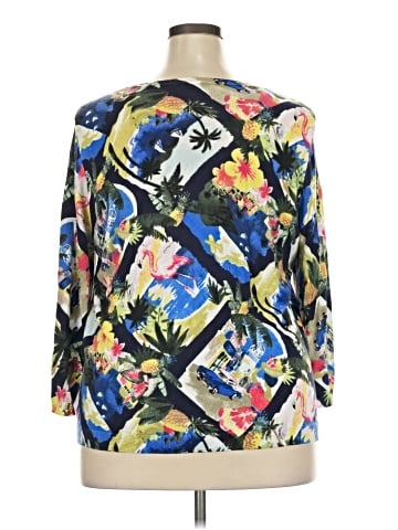 Talbots 3/4 Sleeve Top (view 2)