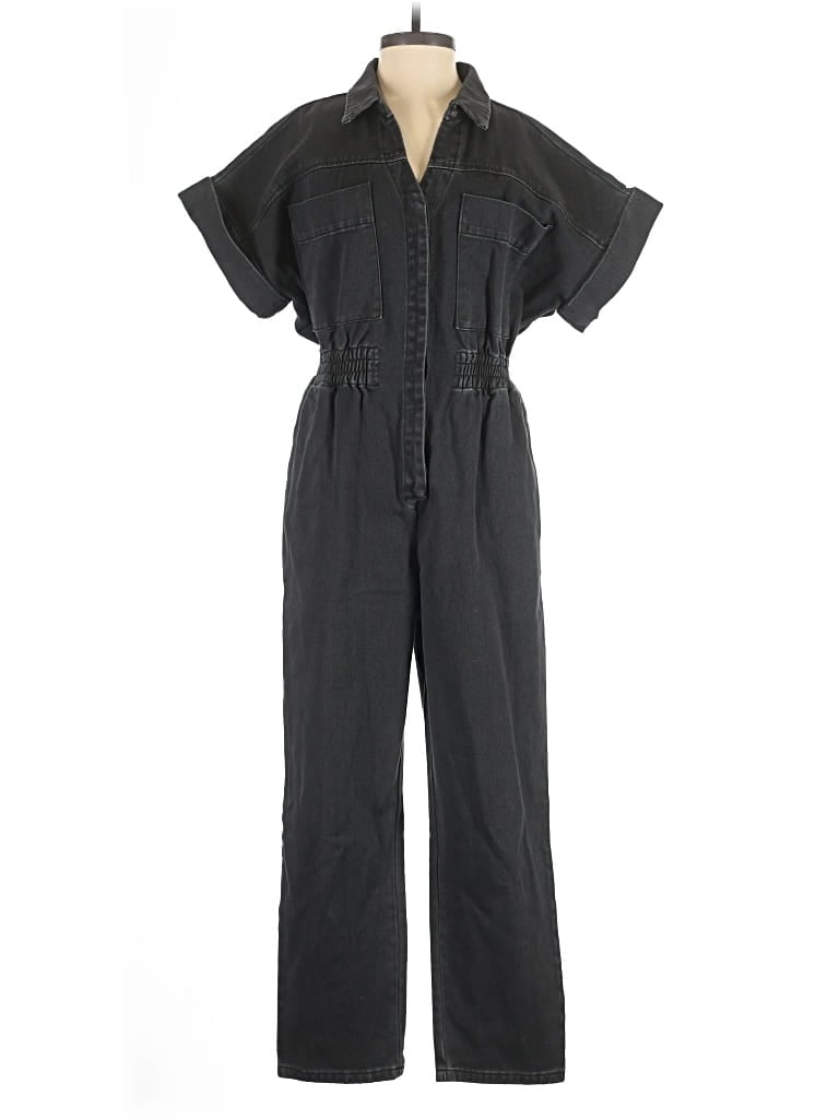 Pre-owned Miou Muse Jumpsuit In Black