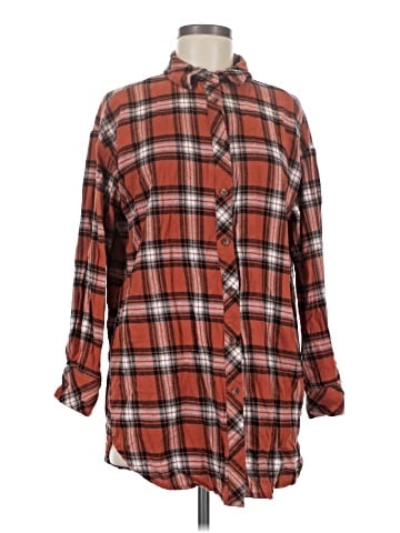Timing Long Sleeve Button-Down Shirt (view 1)