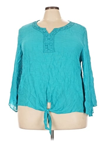 Zac & Rachel 3/4 Sleeve Blouse (view 1)