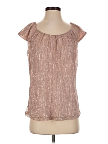 Sara Michelle Short Sleeve Blouse (view 1)