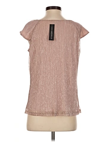 Sara Michelle Short Sleeve Blouse (view 2)