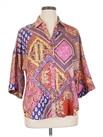 Cato 3/4 Sleeve Blouse (view 1)