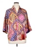 Cato Paisley Purple 3/4 Sleeve Blouse Size XL - photo 1