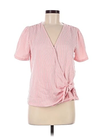MICHAEL Michael Kors Short Sleeve Blouse (view 1)