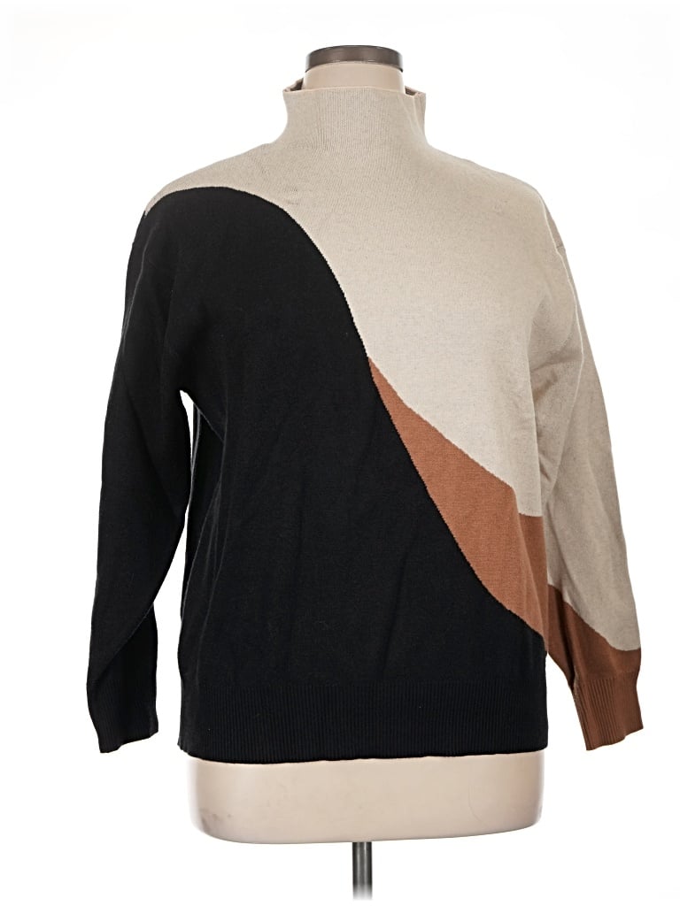Pre-owned Eloquii Pullover Sweater In Brown