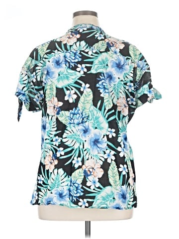 Land' n Sea Short Sleeve Blouse (view 2)