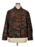 Coldwater Creek Paisley Brown Jacket Size 2X - photo 1