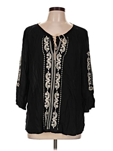 DressBarn 3/4 Sleeve Blouse (view 1)