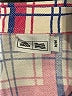 Adidas Plaid Pink Short Sleeve Polo Size 8 - photo 3