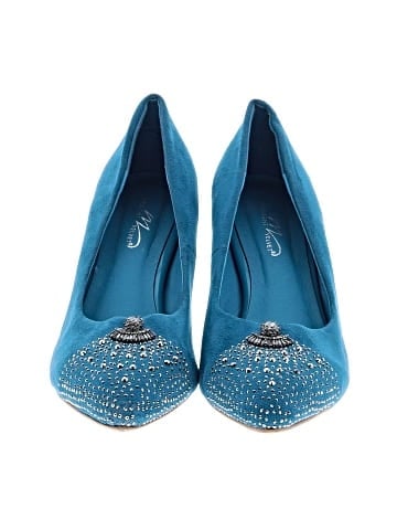Midnight Velvet Heels (view 2)