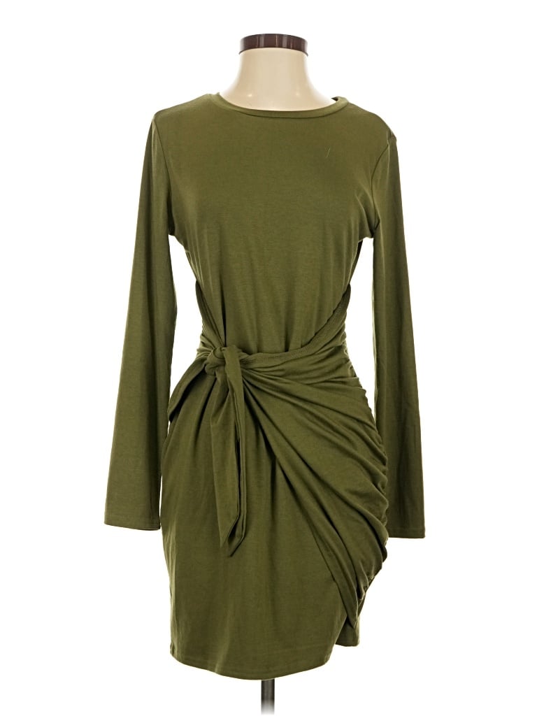 Pre-owned Lillusory Casual Dress In Green