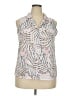 Apt. 9 100% Polyester Pink Sleeveless Blouse Size XXL - photo 1