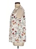 CeCe 100% Polyester White Sleeveless Blouse Size L - photo 5