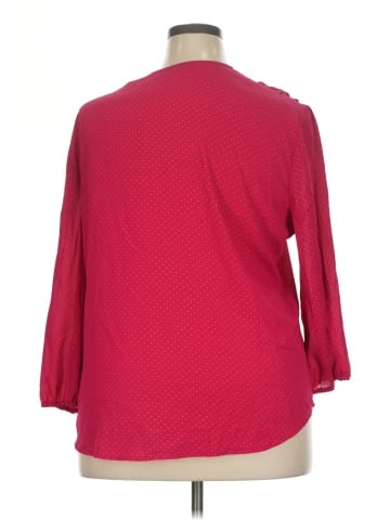 New York & Company 3/4 Sleeve Blouse (view 2)