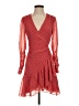 ALLSAINTS 100% Polyester Red Cocktail Dress Size S - photo 1