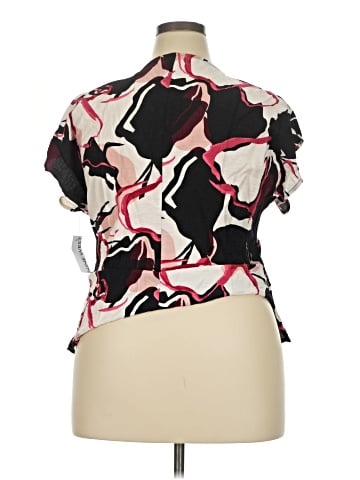Nine West Short Sleeve Blouse (view 2)
