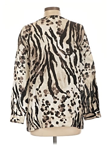 JM Collection Long Sleeve Blouse (view 2)